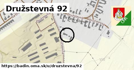 Družstevná 92, Badín