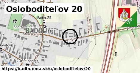 Osloboditeľov 20, Badín