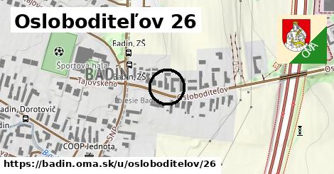 Osloboditeľov 26, Badín