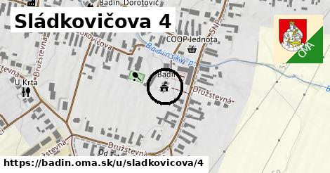 Sládkovičova 4, Badín