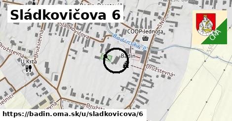 Sládkovičova 6, Badín