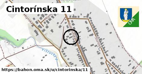 Cintorínska 11, Báhoň