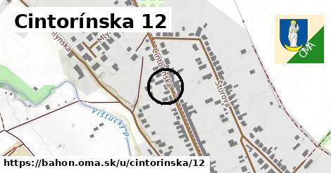 Cintorínska 12, Báhoň