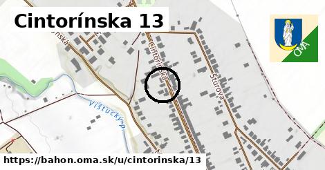 Cintorínska 13, Báhoň