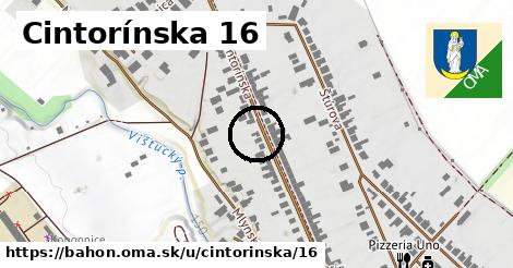 Cintorínska 16, Báhoň