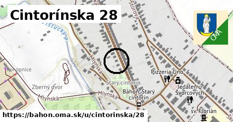 Cintorínska 28, Báhoň