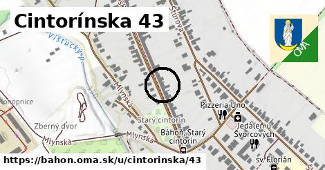 Cintorínska 43, Báhoň