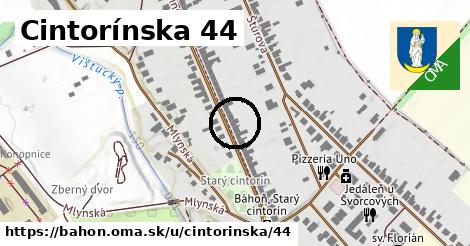 Cintorínska 44, Báhoň