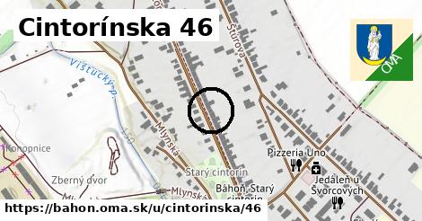 Cintorínska 46, Báhoň