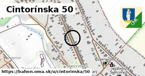 Cintorínska 50, Báhoň