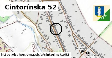 Cintorínska 52, Báhoň