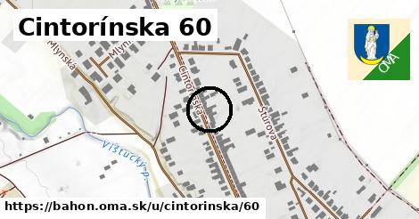 Cintorínska 60, Báhoň