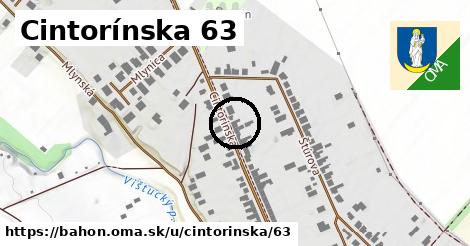 Cintorínska 63, Báhoň