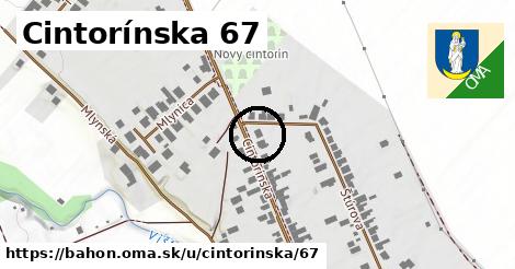 Cintorínska 67, Báhoň