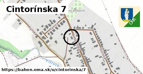 Cintorínska 7, Báhoň