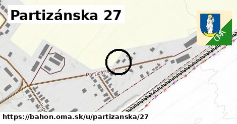 Partizánska 27, Báhoň