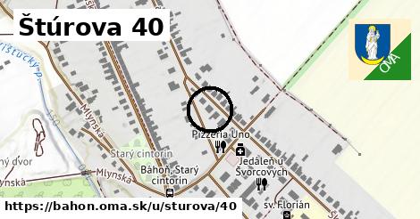 Štúrova 40, Báhoň