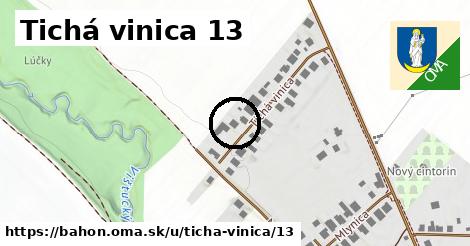 Tichá vinica 13, Báhoň