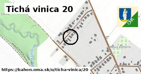 Tichá vinica 20, Báhoň