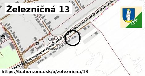 Železničná 13, Báhoň