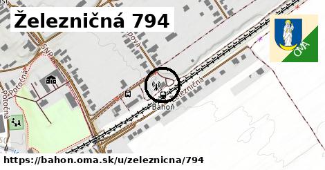 Železničná 794, Báhoň