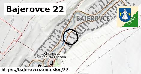 Bajerovce <span class="supisne">22</span>