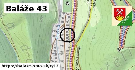 Baláže <span class="supisne">43</span>
