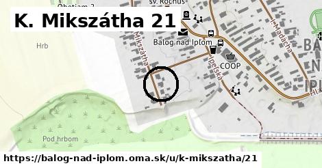 K. Mikszátha 21, Balog nad Ipľom