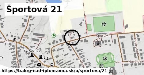 Športová 21, Balog nad Ipľom