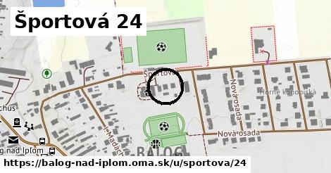 Športová 24, Balog nad Ipľom