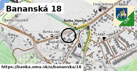 Bananská 18, Banka