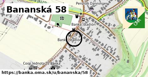 Bananská 58, Banka