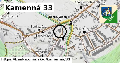 Kamenná 33, Banka