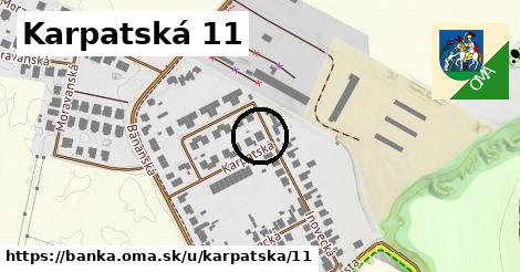 Karpatská 11, Banka