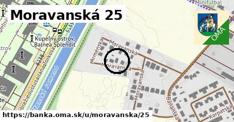 Moravanská 25, Banka