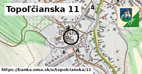 Topoľčianska 11, Banka