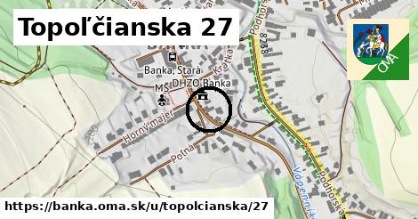 Topoľčianska 27, Banka