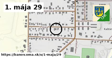 1. mája 29, Bánov