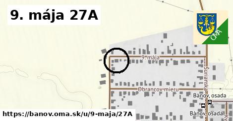 9. mája 27A, Bánov