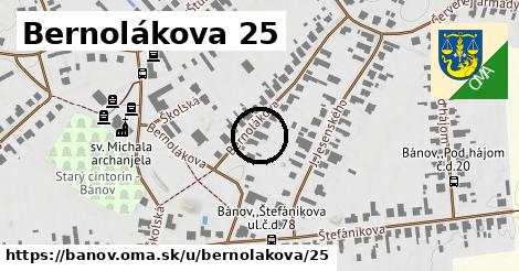 Bernolákova 25, Bánov