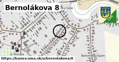 Bernolákova 8, Bánov