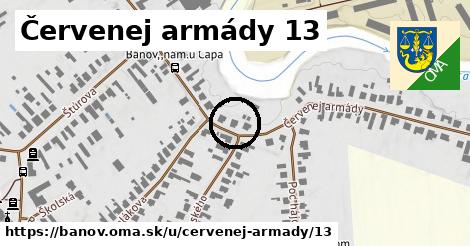 Červenej armády 13, Bánov