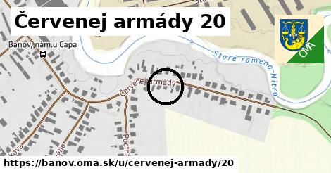 Červenej armády 20, Bánov