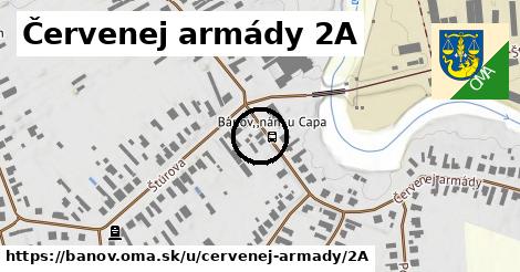 Červenej armády 2A, Bánov