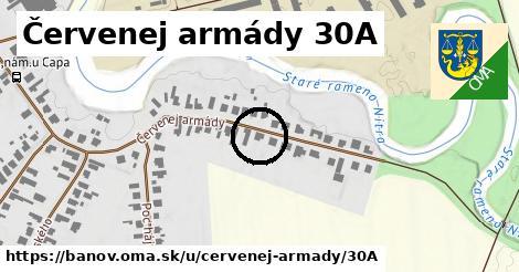 Červenej armády 30A, Bánov