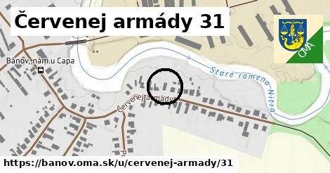 Červenej armády 31, Bánov