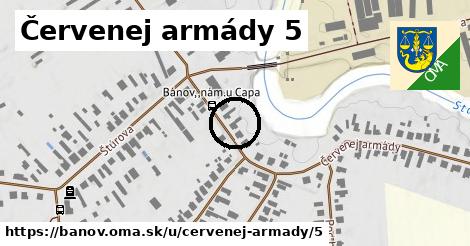 Červenej armády 5, Bánov