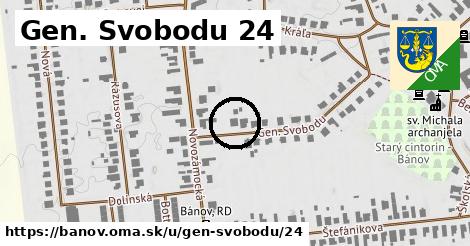 Gen. Svobodu 24, Bánov