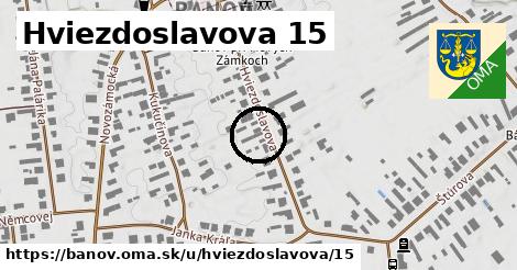 Hviezdoslavova 15, Bánov