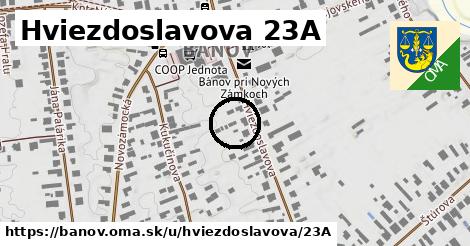 Hviezdoslavova 23A, Bánov